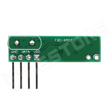 RXB22-433 / Szuper heterodin vezeték nélküli vevő modul, 433MHz, ASK-OOK