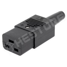 4795.0000 / AC táp csatlakozó, dugó, anya, 16A, 250V AC, C19 (J), IEC 60320 (4795.0000 / SCHURTER)