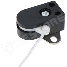 GAO-0753HX / Húzókapcsoló, elfordulásgátló lemezzel, lámpakapcsoló, max. 2A, max. 250VAC rezisztív (GAO-0753HX / GAO)