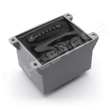 1x9V 40VA 230V / PCB transzformátor, kiöntött, EI66, 40VA, 230V AC, 9V, 4.44A (TRE-40.66309/KK / MAKRAI Elektronik)