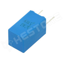 B32529D0225J000 / Fólia kondenzátor, poliészter, 2.2µF, 63V DC, 40V AC, 5mm, THT (B32529D0225J000 / TDK)