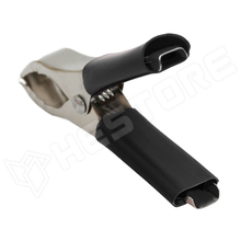 H05179FK / Krokodil csipesz, extra-nagy méretű, 75mm, 12V DC, fekete