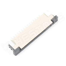 HC-FPC-1.0-15P-CSH25 / FFC, FPC csatlakozó, horizontális, fekvő, felső-kontaktos, 15pin