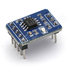 MAX13487-M / TTL-RS485 kommunikációs modul, MAX13487, slew-rate limited, 4.75...5.25V