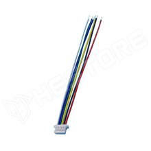 SHR-6-CABLE / Szerelt csatlakozó, JST SH-1mm, 6p, 100mm, AWG28