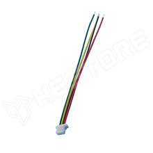 SHR-4-CABLE / Szerelt csatlakozó, JST SH-1mm, 4p, 100mm, AWG28