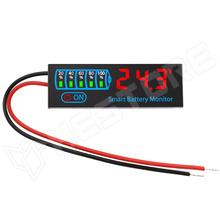 KBAB0030-001 / Intelligens akkumulátor teszter, 3S-12S, 7...40V DC, piros