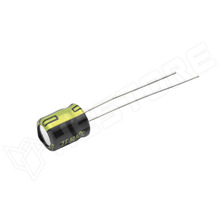 220uF / 16V 105°C / Kondenzátor, 220µF, 16V, kisméretű korpusz, Ø6.3x7mm, -40...105°C