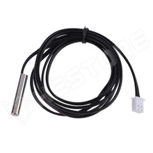 B3950-XH2.54-5M / B3950K NTC termisztor, 10kΩ, ±1%, 5x25mm vízálló hüvely, XH2.54-2P csatlakozó, 5m vezeték