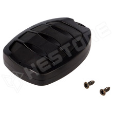 P-18-BK / Ház, távirányítóhoz, 50x35x13mm, ABS, fekete (P-18 BK / MASZCZYK)