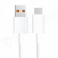 BHR6032GL / Xiaomi töltő és adatkábel, USB-A dugó, USB-C dugó, 6A, 1m, fehér (BHR6032GL / Xiaomi)