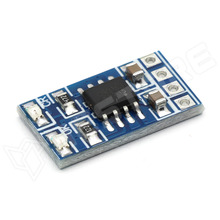 SD05CRMA / Napelem töltés vezérlő modul, Li-Ion akkumulátorhoz, 18650, Uin: 4.4...6V DC, 1A
