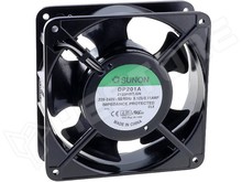 DP201A2123HST.GN / Ventilátor, AC, 230V AC, 120x120x38mm, siklócsapágy, 144 (±10%)m3/h, axiális (DP201A2123HST.GN / SUNON)