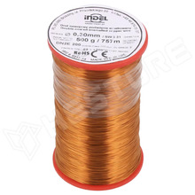 DN2E0.30-500G / Tekercselő huzal, duplán zománcozott, -65...200°C, Ø0.3mm, 0.5kg (DN2E0,30-500G / INDEL)