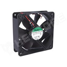 EEC0382B2-000U-A99 / Ventilátor, DC, 24V DC, 120x120x38mm, golyóscsapágy, 197,2m<sup>3</sup>/h, axiális, tengelyirányú (EEC0382B2-000U-A99 / SUNON)