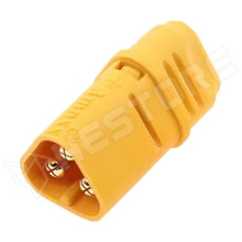 MT30-M-CF / DC tápcsatlakozó, MT30, apa, vezetékre forrasztható, 15A, 3Pin