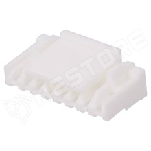 GHR-08V-S / Csatlakozóház, JST-GH széria, 1.25mm, fehér, 8p (GHR-08V-S / JST)