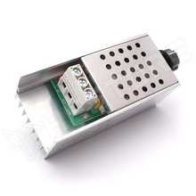 10K-DIM-WE / 10kW-os triakos szabályzó modul (dimmer), 230V AC, alumínium házban