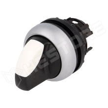 M22-WRK / Kapcsoló, forgó, 22mm, 2 stabil pozíciós, IP66, fehér-fekete (M22-WRK / 216867 / EATON ELECTRIC)