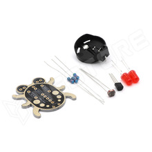 WEEVIL-BK / Világító szemű bogár KIT (építőkészlet), fekete PCB