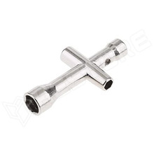 MINIWRENCH-M2-M4 / Mini keresztkulcs anyacsavarhoz, kulcstartóra fűzhető dugókulcs, M2, M2.5, M3, M4