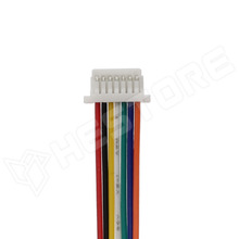 SHR-7-CABLE / Szerelt csatlakozó, JST SH-1mm, 7p, 100mm, AWG28