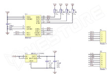 GY-BMI160 / BMI160 alapú 3 tengelyű gyorsulásmérő és 3 tengelyű giroszkóp modul (6DOF)