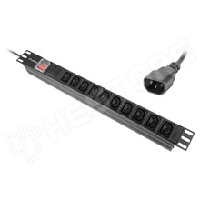 PDU-10I-0200-IEC-BK / Rack elosztó, 19