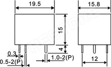 LEG-5 / Elektromágneses relé (LEG-5 / RAYEX ELECTRONIC)