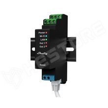 SHELLY-PRO2PM / Shelly PRO 2PM DIN-sínre szerelhető, WiFi + Ethernet + Bluetooth modul, fogyasztás-méréssel, redőnyvezérlési üzemmóddal (FG3800235268032 / SHELLY)