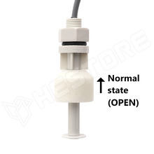 LS02-1A66-PA-500W / Folyadékszint kapcsoló, SPST-NO, 50cm vezeték, olajhoz (LS02-1A66-PA-500W / STANDEX / MEDER)