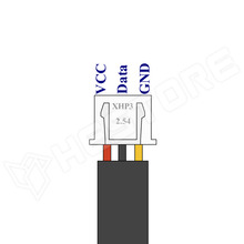 AM2120-CASE-1M / AM2120 hőmérséklet és páratartalom érzékelő, dobozos, 1m (AOSONG)