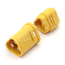 MT30-M-CF / DC tápcsatlakozó, MT30, apa, vezetékre forrasztható, 15A, 3Pin