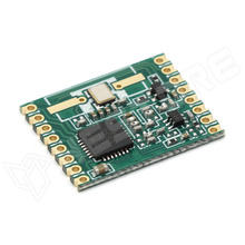 RFM69HW-868S2 / RF FM transceiver modul, FSK, 868MHz, SPI, 1.8-3.6V, +20dBm (RFM69HW-868S2 / HOPE MICROELECTRONICS)