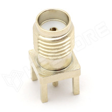 SMA 6251A13G50 / SMA mama aljzat, NYÁK (AMPHENOL)