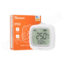 SONOFF-SNZB02WD-ZB / SONOFF SNZB-02WD Zigbee 3.0 vezeték nélküli, LCD kijelzős, IP65 kültéri hőmérő (SNZB-02WD (with battery) / SONOFF)