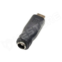 DC5521-USB-C-M / DC 5.5x2.1 aljzat - USB-C dugó adapter