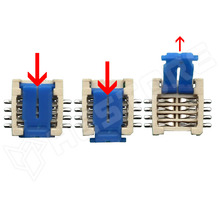 QFN8-DIP / Adapter, 2 in 1, 1.27mm, 6x5, 6x8, QFN8, MLF8, MLP8, WSON8, DFN8