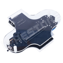 4IN1-ERGO-TETRIS / 4 az 1-ben retro játékkonzol építőkészlet, Tetris / Snake / Racing / Plane, ergonomikus dizájn