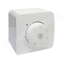 AREB-2.5 / Ventilátor sebesség szabályzó, 230VAC, 2.5A, 80...460W, falon kívüli, süllyesztett (17886-9957 / BREVE TUFVASSONS)