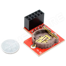DS1307-RTC / DS1307 alapú valós idejű óra modul, cserélhető CR1220 elemmel, I2C