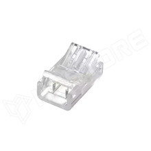 S2W-8-2P / Csatlakozó LED szalaghoz, vezetékhez, forrasztásmentes, 8mm, 2pólus