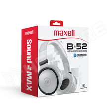 BTB52WH / Maxell vezeték nélküli bluetooth-os fejhallgató - fehér (MAXELL)