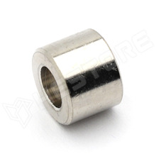 DR318/4.3X06 / Távtartó hüvely, hengeres, nikkelezett sárgaréz, belső: Ø4.3mm, külső: Ø8mm, hossz: 6mm (318/4.3X06 / DREMEC)