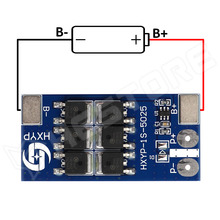 HXYP-1S-5025 / BMS modul, 1S, 3.7V, 24A