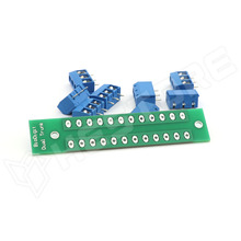 BDC-DUALTRUNK / Elosztó blokk építő készlet, Pólusok száma: 2, Kivezetések száma: 24 (BDC-DUALTRUNK)