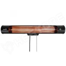 HOME-FK-25 / Karbonszálas infravörös fűtőtest, 600W/1200W, állítható dőlésszögű, IPX4 védelem, fürdőszoba/terasz fűtőtest (FK 25 / SOMOGYI)