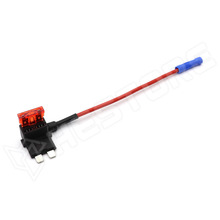 ADD1210 / Késes autóbiztosíték foglalat elosztó, 19x13mm-es Standard biztosítékhoz, 12V DC, 10A