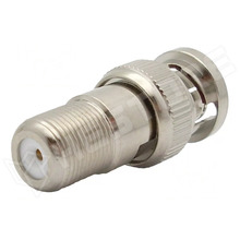 242154 / Adapter, BNC apa - F anya, 75Ω, 2GHz (242154 / AMPHENOL RF)