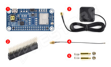LC29H-AA-GNSS / LC29H(AA) alapú GPS vevő modul, GNSS vevő, L1+L5, nem RTK, Pi Hat (LC29H(AA) GPS HAT / WAVESHARE)